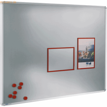 Ultradex Aushangtafel magnetisch Metalldesign 1200x900mm weialuminium
