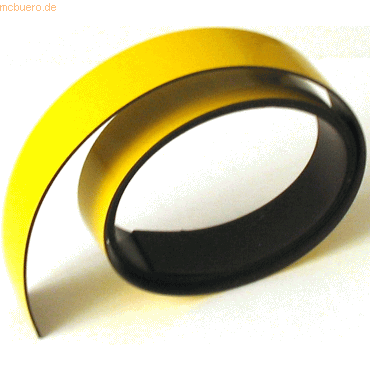 Ultradex Magnetisches Band 1000x19x1mm zitrone