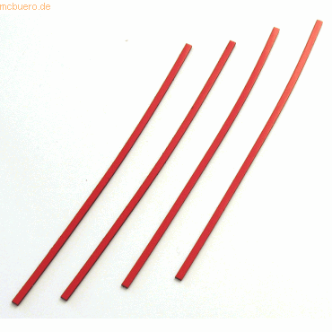Ultradex Magnetisches Band 250x50x2mm VE=4 Stck rot