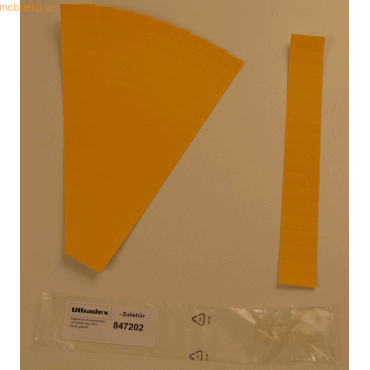 Ultradex Einsteckkarten fr 20mm Einsteckschiene 40x17mm VE=170 Stck