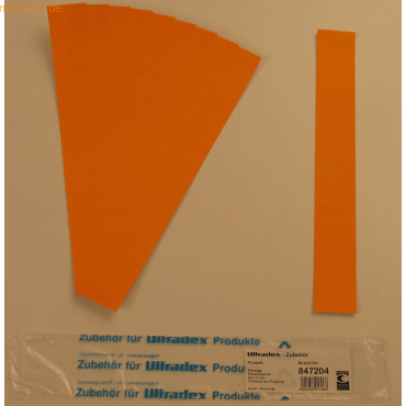 Ultradex Einsteckkarten fr 20mm Einsteckschiene 40x17mm VE=170 Stck