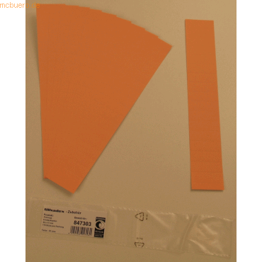 Ultradex Einsteckkarten fr 20mm Einsteckschiene 50x17mm VE=170 Stck