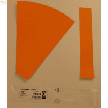 Ultradex Einsteckkarten fr 20mm Einsteckschiene 50x17mm VE=170 Stck