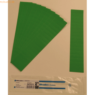 Ultradex Einsteckkarten fr 20mm Einsteckschiene 50x17mm VE=170 Stck