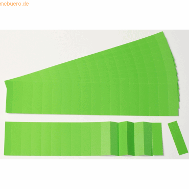 Ultradex Einsteckkarten fr 20mm Einsteckschiene 60x17mm VE=170 Stck