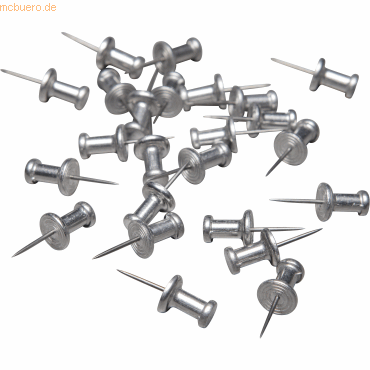 Ultradex Pinnnadeln Metallkopf silber VE 24 Stck