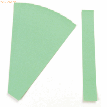 Ultradex Einsteckkarten fr 15mm Einsteckschiene 40x12mm hellgrn VE=2