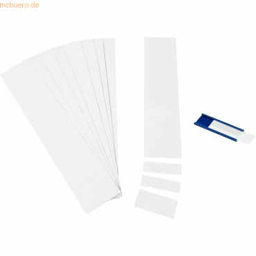 Ultradex Einsteckkarten fr 15mm Einsteckschiene 60x12mm wei VE=220 S