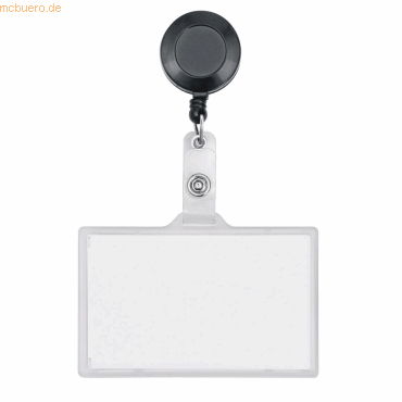 Veloflex Namenschilder 90x60mm mit Jojo-Clip VE=5 Stck