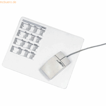 10 x Veloflex MousePad Velodesk mit Einstecktasche weiß