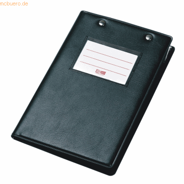 Veloflex Kassenblockdeckel 110x185mm schwarz