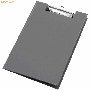 10 x Veloflex Klemmbrettmappe Clipboard A4 grau