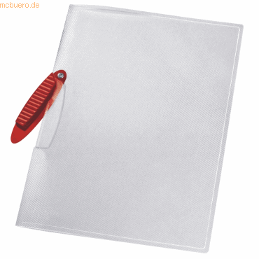 25 x Veloflex Klemmmappe A4 mit rotem Clip