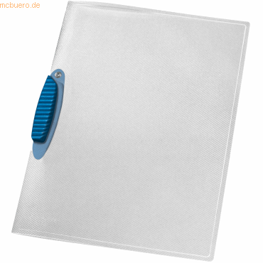 25 x Veloflex Klemmmappe A4 mit blauem Clip