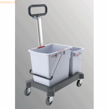 Vileda Doppelfahreimer 25l+10l mit Schiebebgel