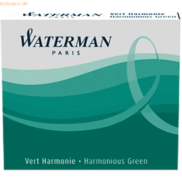 Waterman Tintenpatronen International grn VE=6 Stck