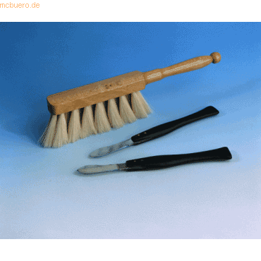 Wedo Zeichenbesen 4-reihig Ziegenhaar Holz