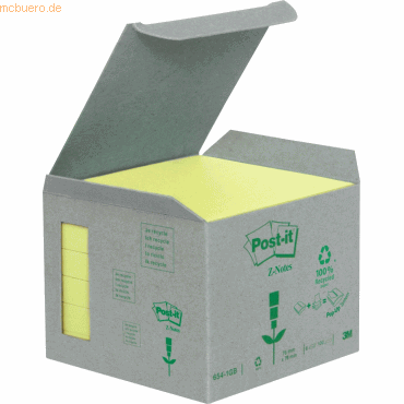 Z-Notes im Haftnotizspender 76x76mm gelb Z-Notes im Haftnotizspender 76x76mm gelb