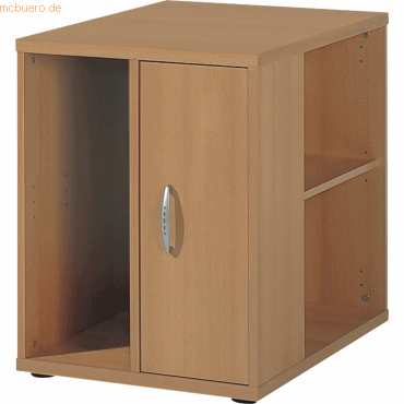 PC-Container BüroCombi+ HxBxT 72x55x80cm Ahornnachbildung hell PC-Container BüroCombi+ HxBxT 72x55x80cm Ahornnachbildung hell