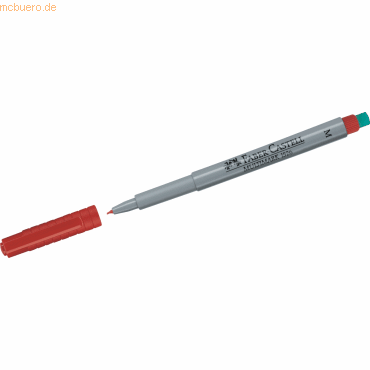 Folienschreiber nonpermanent M rot Folienschreiber nonpermanent M rot