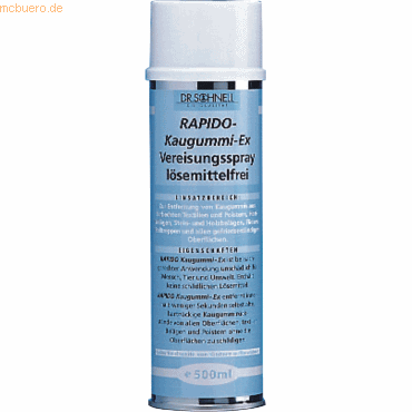 Kaugummi-Ex Kaugummivereiser Rapido 500ml Kaugummi-Ex Kaugummivereiser Rapido 500ml