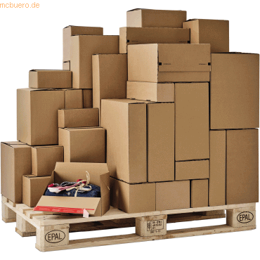 Versandkarton Eurobox CP154.202020 194x194x187mm braun Versandkarton Eurobox CP154.202020 194x194x187mm braun