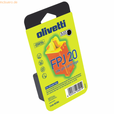Tintenpatrone Olivetti 84431 schwarz Tintenpatrone Olivetti 84431 schwarz