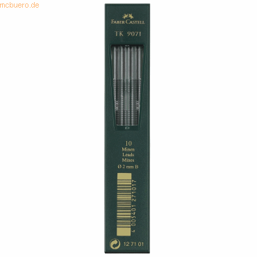 TK-Minen 9071 2,0mm 3B VE=10 Stück schwarz TK-Minen 9071 2,0mm 3B VE=10 Stück schwarz