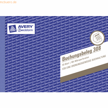 Formularbuch Buchungsbeleg A5 weiß VE=50 Blatt Formularbuch Buchungsbeleg A5 weiß VE=50 Blatt