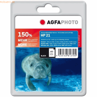 Tinte für HP C9351AE schwarz Tinte für HP C9351AE schwarz