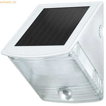 Solar-LED-Wandleuchte Sol 04 plus IP44 weiß mit Bewegungsmelder Solar-LED-Wandleuchte Sol 04 plus IP44 weiß mit Bewegungsmelder