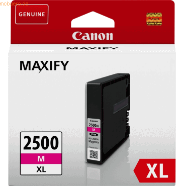 Tintenpatrone Canon PGI-2500XL magenta ca. 1.500 Seiten