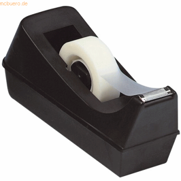 Tischabroller für Rollen 19mmx33m schwarz leer Tischabroller für Rollen 19mmx33m schwarz leer