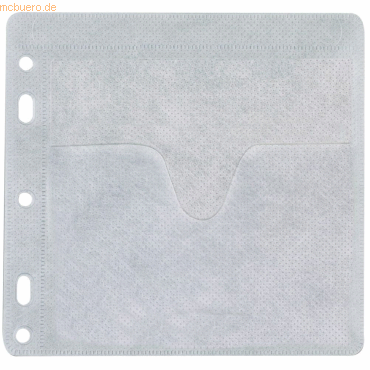 CD/DVD Hüllen PP transparent gelocht VE=40 Stück CD/DVD Hüllen PP transparent gelocht VE=40 Stück