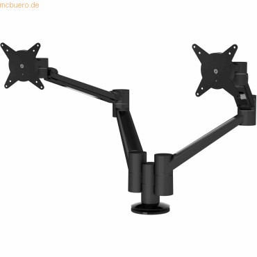 Doppel-Monitorarm Viewlite plus Bohrlochbefestigung 653 silber Doppel-Monitorarm Viewlite plus Bohrlochbefestigung 653 silber