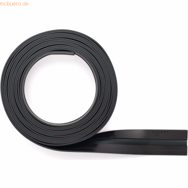 Magnetleiste Durafix Roll selbstklebend 5mx17mm schwarz Magnetleiste Durafix Roll selbstklebend 5mx17mm schwarz