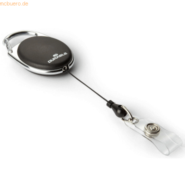 JoJo Style mit Druckknopfschlaufe für Namensschilder Ausweiskarten etc. schwarz JoJo Style mit Druckknopfschlaufe für Namensschilder Ausweiskarten etc. schwarz