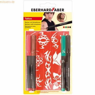 Tattoo-Marker VE=4 Farben Tattoo-Marker VE=4 Farben