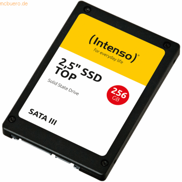 Intenso 256GB Solid State Drive TOP SATA3 2,5-