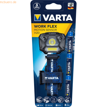 VARTA Work Flex Motion Sensor H20 3AAA mit Batt.