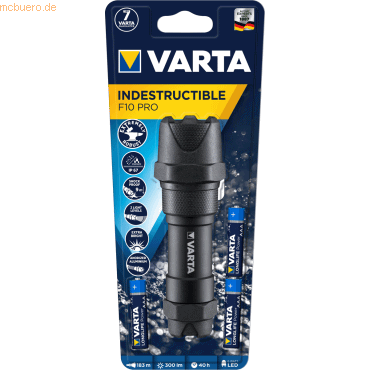 VARTA Indestructible F10 Pro 3AAA mit Batt.