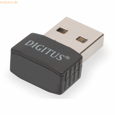 DIGITUS WLAN USB 2.0 Adapter 600Mbps 2.4/5GHz Dual Band