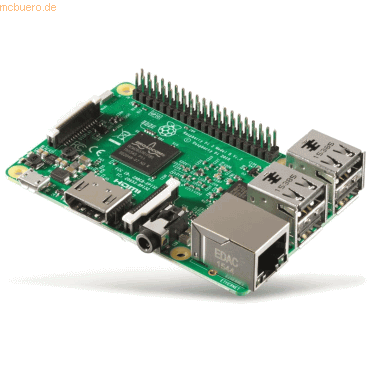 Raspberry Pi 3 Modell B, Quadcore CPU, 1GB RAM, WLAN, BT Raspberry Pi 3 Modell B, Quadcore CPU, 1GB RAM, WLAN, BT