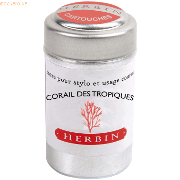 Tintenpatronen VE=Dose mit 6 Stück corail tropique Tintenpatronen VE=Dose mit 6 Stück corail tropique