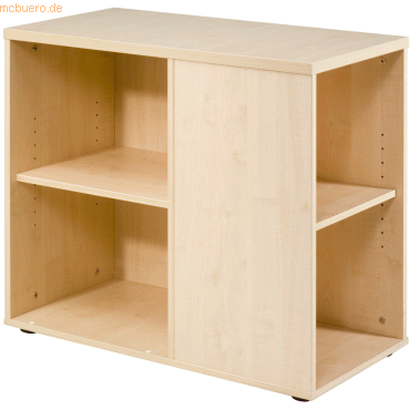 Anstellcontainer BxTxH 400x800x720-760mm Ahorn Anstellcontainer BxTxH 400x800x720-760mm Ahorn