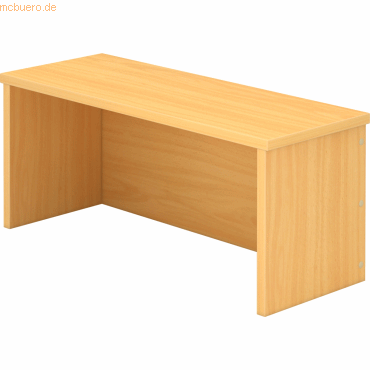 Thekenaufsatz für Schreibtisch 800x800mm Buche Thekenaufsatz für Schreibtisch 800x800mm Buche