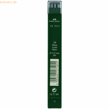 TK-Minen 9071 3,15mm 4B VE=10 Stück schwarz TK-Minen 9071 3,15mm 4B VE=10 Stück schwarz