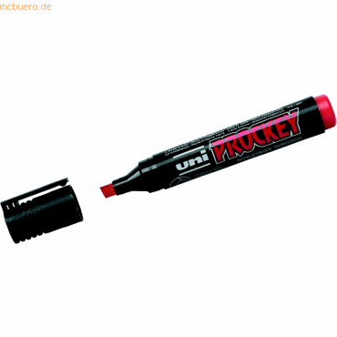 Marker Uni Prockey Keilspitze 3-6mm rot Marker Uni Prockey Keilspitze 3-6mm rot