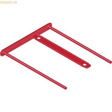 Archivclip BBD- Clip kunststoffbeschichtetes Metall rot VE=100 Stück Archivclip BBD- Clip kunststoffbeschichtetes Metall rot VE=100 Stück