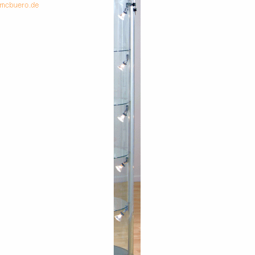 Beleuchtungsset Vitrine expoline 5 Strahler incl. Trafo und 2m Zuleitung Beleuchtungsset Vitrine expoline 5 Strahler incl. Trafo und 2m Zuleitung